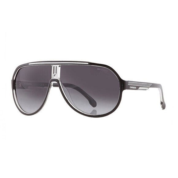 NEW PILOT CARRERA 1057/S 080S 9O MEN SUNGLASSES CARRERA BLACK GRAY EYEWEAR - Picture 1 of 3